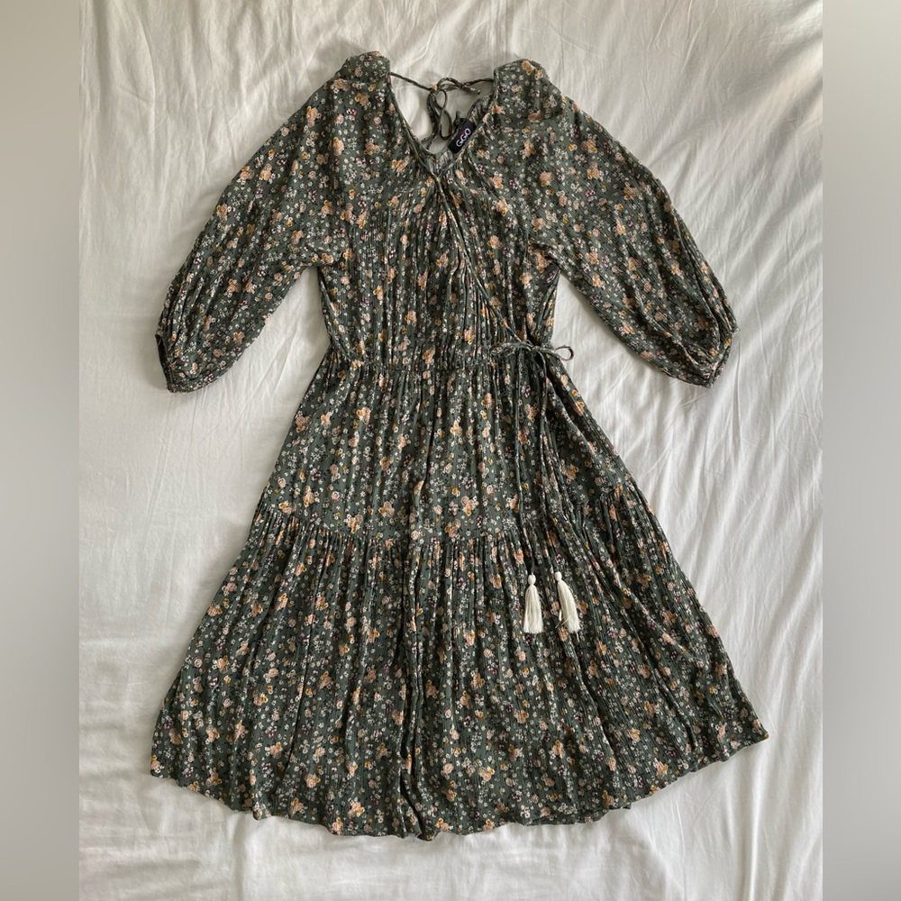 Called to Surf boho midi dress